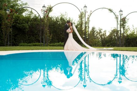 Piscina Festa di Nozze Tenuta Pegazzera Colline Oltrepò Pavese Casteggio Pavia